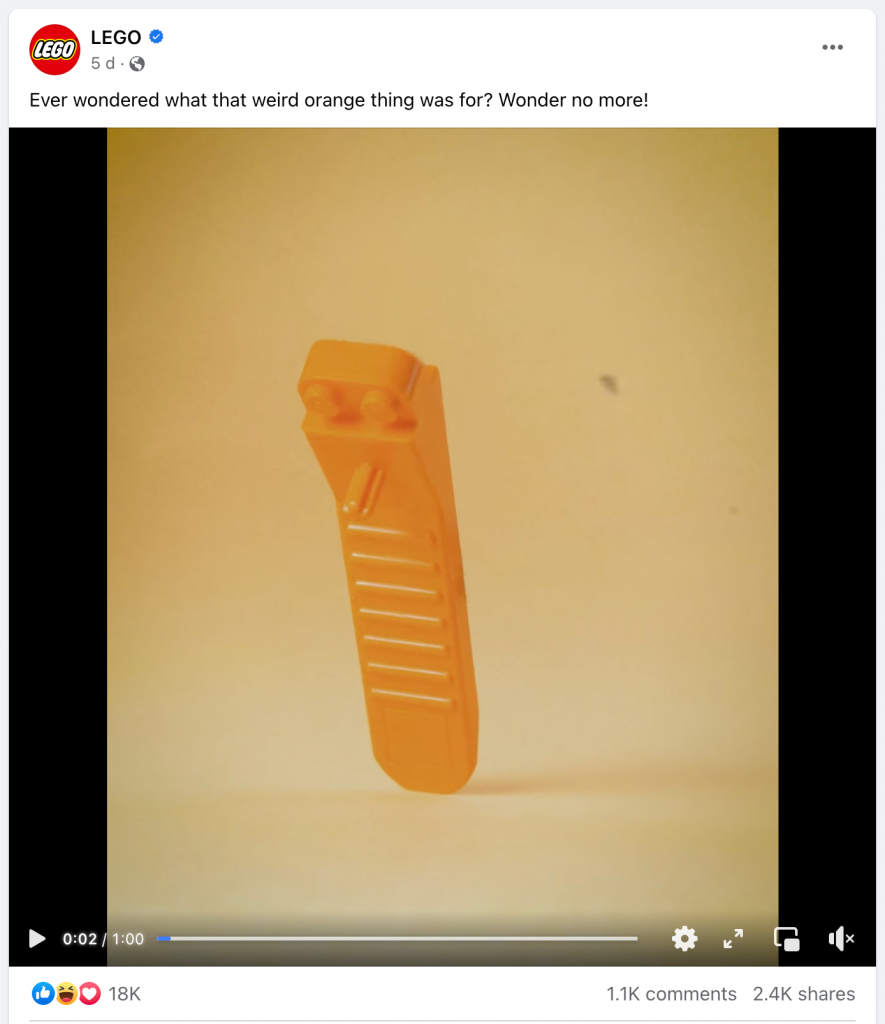 LEGO community engagement