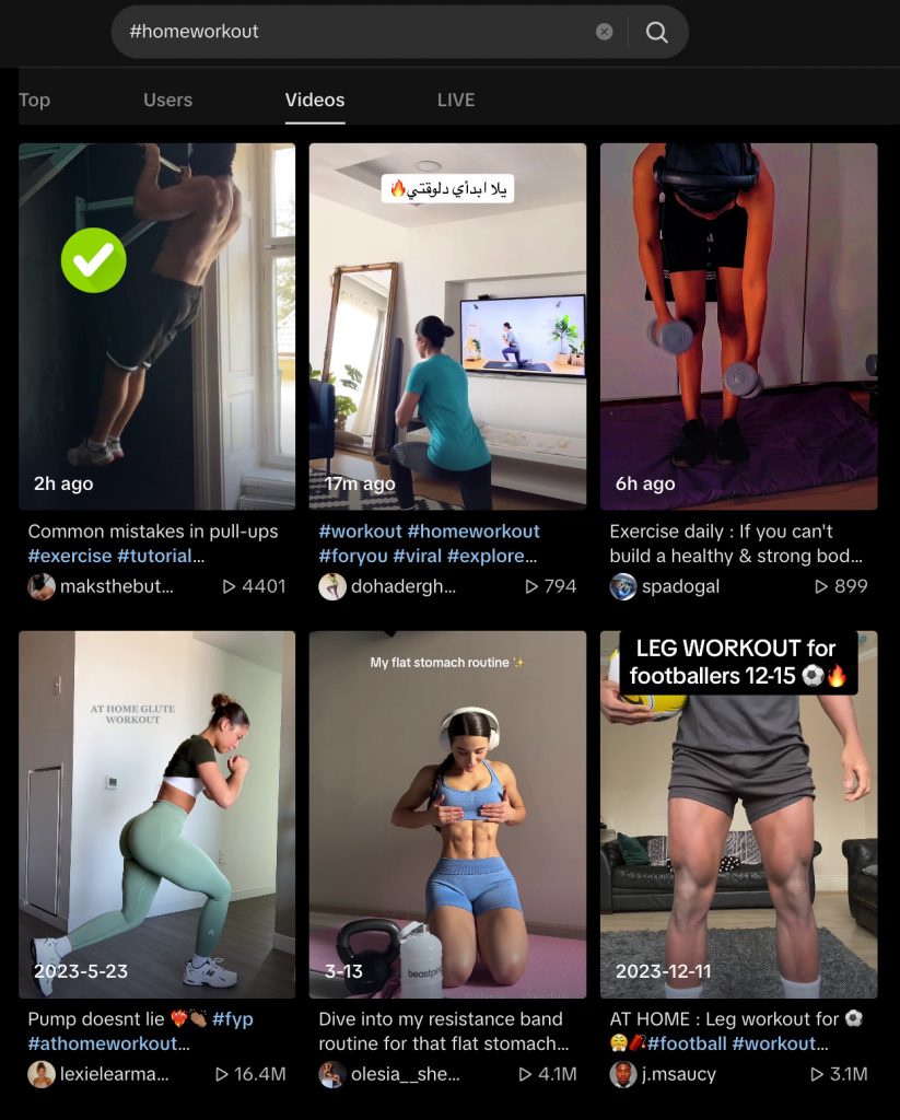 trendelő hashtagek tiktok példa