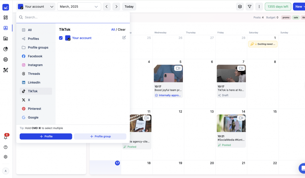 TikTok inplannen eenvoudig gemaakt