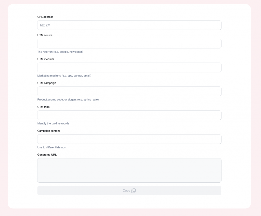 UTM Builder – kostenloses Tool