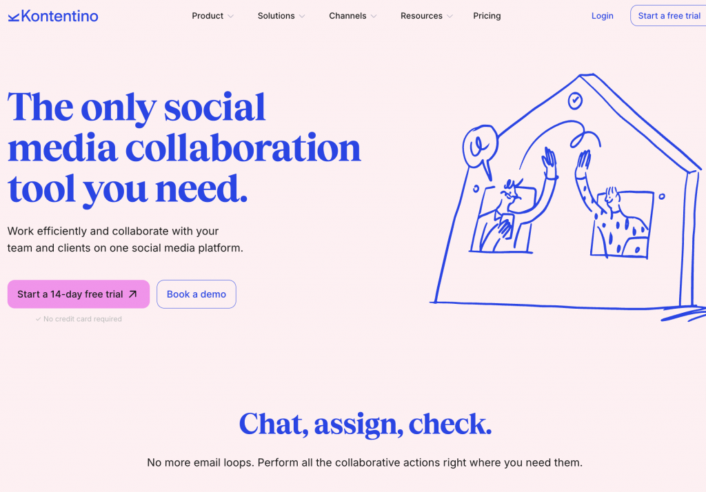 Kontentino — sotsiaalmeedia keskne juhtimiskeskus